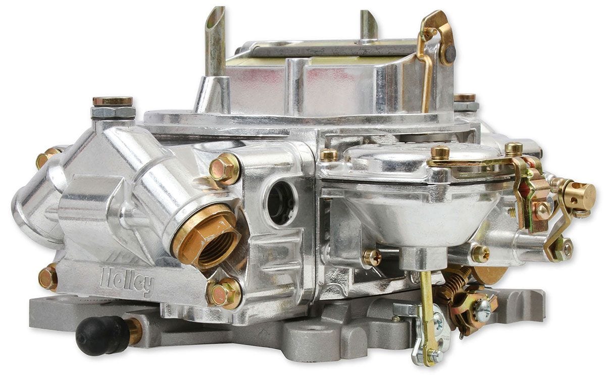 HOLLEY Vacuum Secondary. Manual Choke. 4160 Series Holley 750 CFM 4-Barrel Street Carburettor (Silver) HO0-3310S SR
