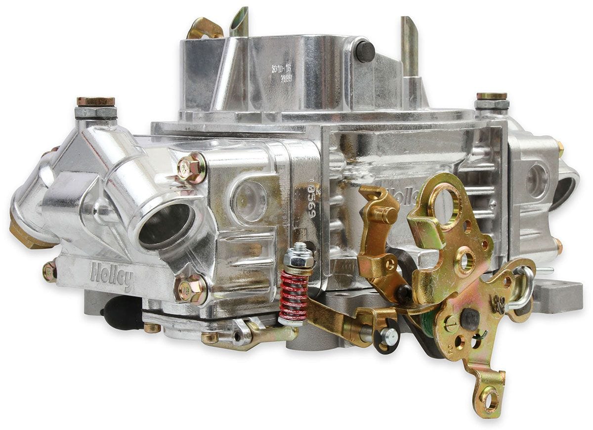 HOLLEY Vacuum Secondary. Manual Choke. 4160 Series Holley 750 CFM 4-Barrel Street Carburettor (Silver) HO0-3310S SR