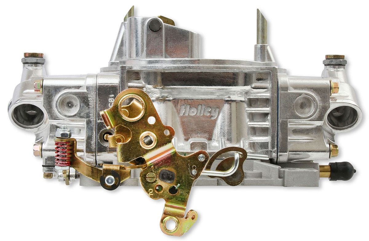 HOLLEY Vacuum Secondary. Manual Choke. 4160 Series Holley 750 CFM 4-Barrel Street Carburettor (Silver) HO0-3310S SR