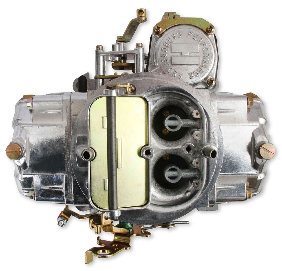 HOLLEY Vacuum Secondary. Manual Choke. 4160 Series Holley 750 CFM 4-Barrel Street Carburettor (Silver) HO0-3310S SR