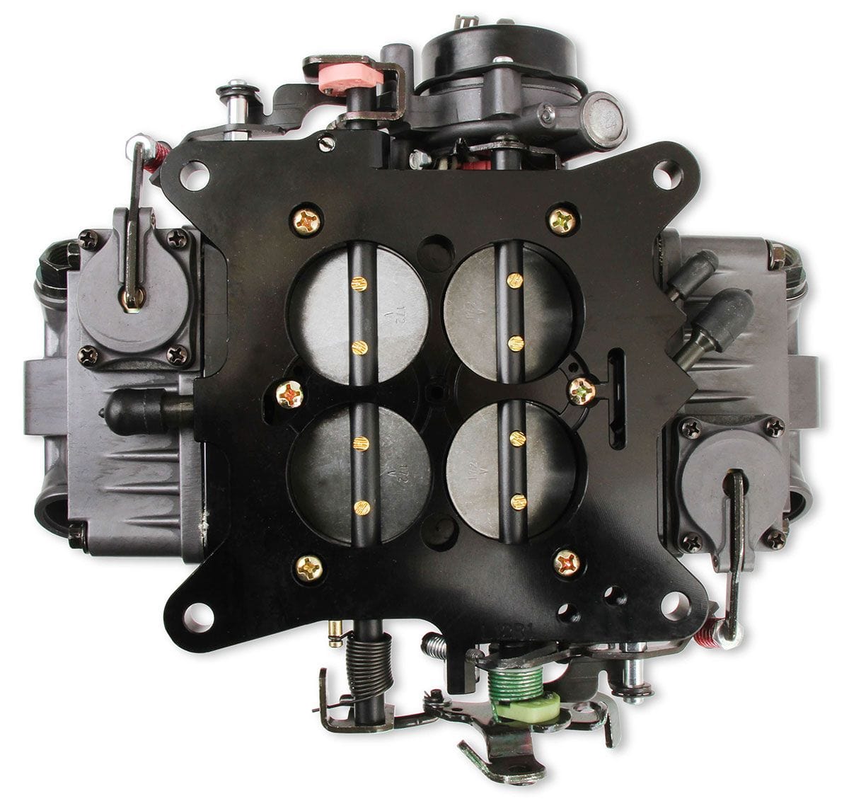 HOLLEY With Electric Choke Holley 750 CFM Ultra Double Pumper 4-Barrel Carburettor - Hard Core Grey HO0-76750HB SR
