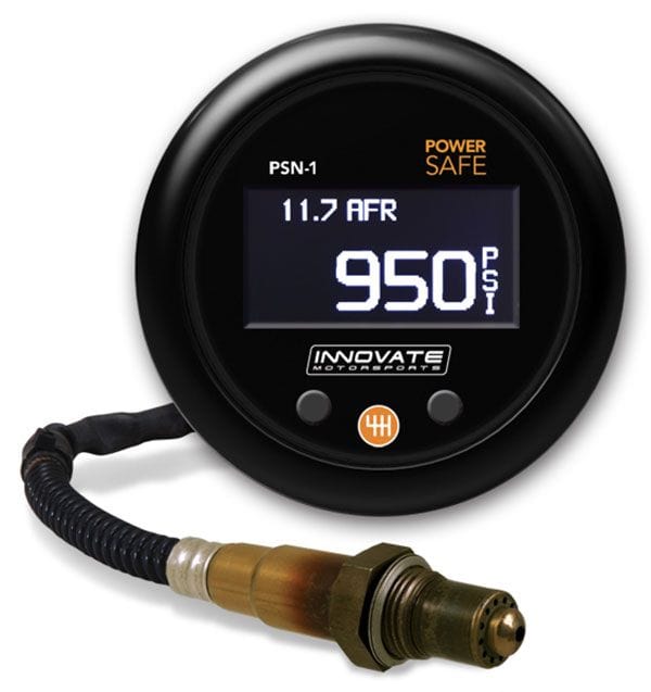 INNOVATE 2-1/16" Powersafe Nitrous Bottle Pressure & Air/Fuel Ratio Innovate Motorsports PSN-1 Digital Gauge IM3893 SR
