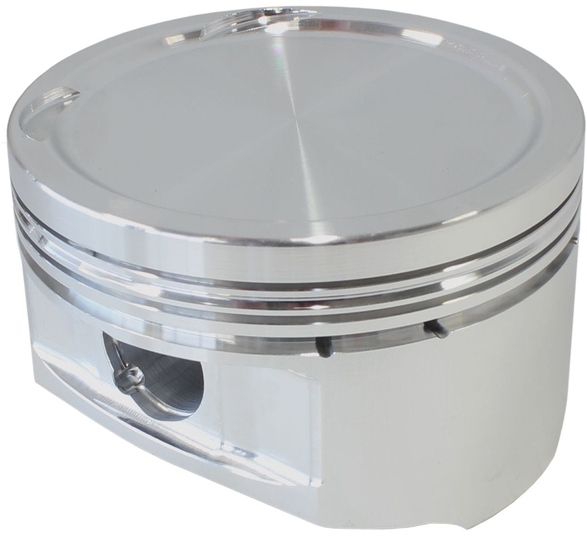 JE 4.0L, 3.661" bore, 3.900" stroke, 6.058" rod length, -11cc dome volume JE Pistons Ford BA-BF XR6 4.0L 6 Cyl Turbo .030" - Dish Forged Piston J309127 SR