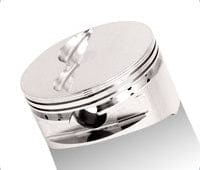 JE Small Block Chevy 357, 4.030", 6.000" rod length, -5.0cc dome volume JE Pistons 350 Small Block Chevy - 23° Standard Flat Top Forged Piston J181916 SR