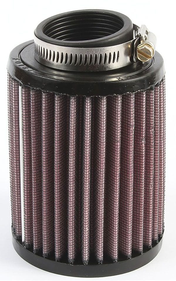 K&N 4.5 in (114 mm) H x 3.5 in (89 mm) OD - KNRU-1030 K&N K&N Universal Clamp On Filter Fits 1.75 in (44 mm) KNRU-1030 SR