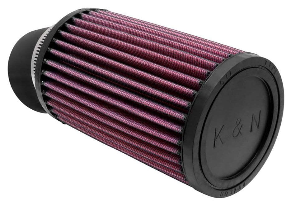 K&N 5 in (127 mm) H x 3.5 in (89 mm) OD - KNRU-1780 K&N K&N Universal Clamp On Filter Fits 2.063 in (52 mm) KNRU-1780 SR