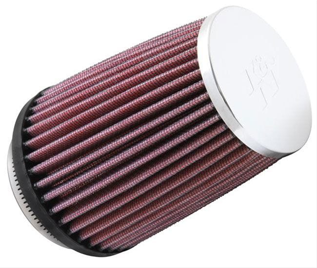 K&N 5 in (127 mm) H x 4 in (102 mm) Base OD x 3 in (76 mm) Top OD - KNRC-2600 K&N K&N Universal Clamp On Filter Fits 2.875 in (73 mm) KNRC-2600 SR
