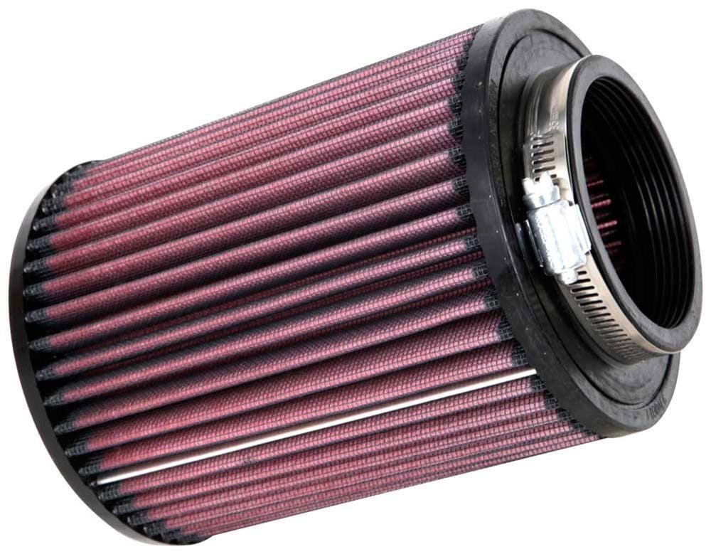 K&N 6.5 in (165 mm) H x 5 in (127 mm) OD - KNRU-2820 K&N K&N Universal Clamp On Filter Fits 3 in (76 mm) KNRU-2820 SR