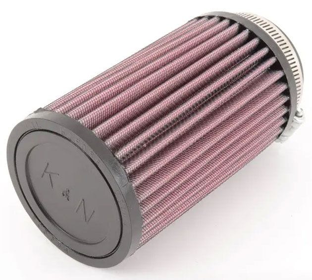 K&N 6 in (152 mm) H x 3.5 in (89 mm) OD - KNRD-0720 K&N K&N Universal Clamp On Filter Fits 2.5 in (64 mm) KNRD-0720 SR