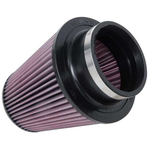 K&N 7 in (178 mm) H x 6.5 in (165 mm) Base OD x 4.5 in (114 mm) Top OD K&N K&N Universal Clamp On Filter Fits 4 in (102 mm) KNRU-1032 SR