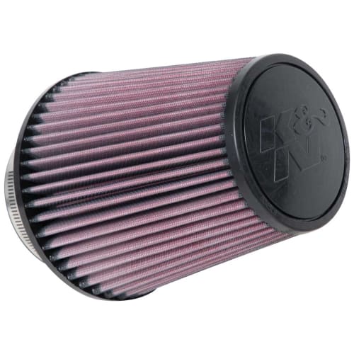 K&N 7 in (178 mm) H x 6.5 in (165 mm) Base OD x 4.5 in (114 mm) Top OD K&N K&N Universal Clamp On Filter Fits 4 in (102 mm) KNRU-1032 SR
