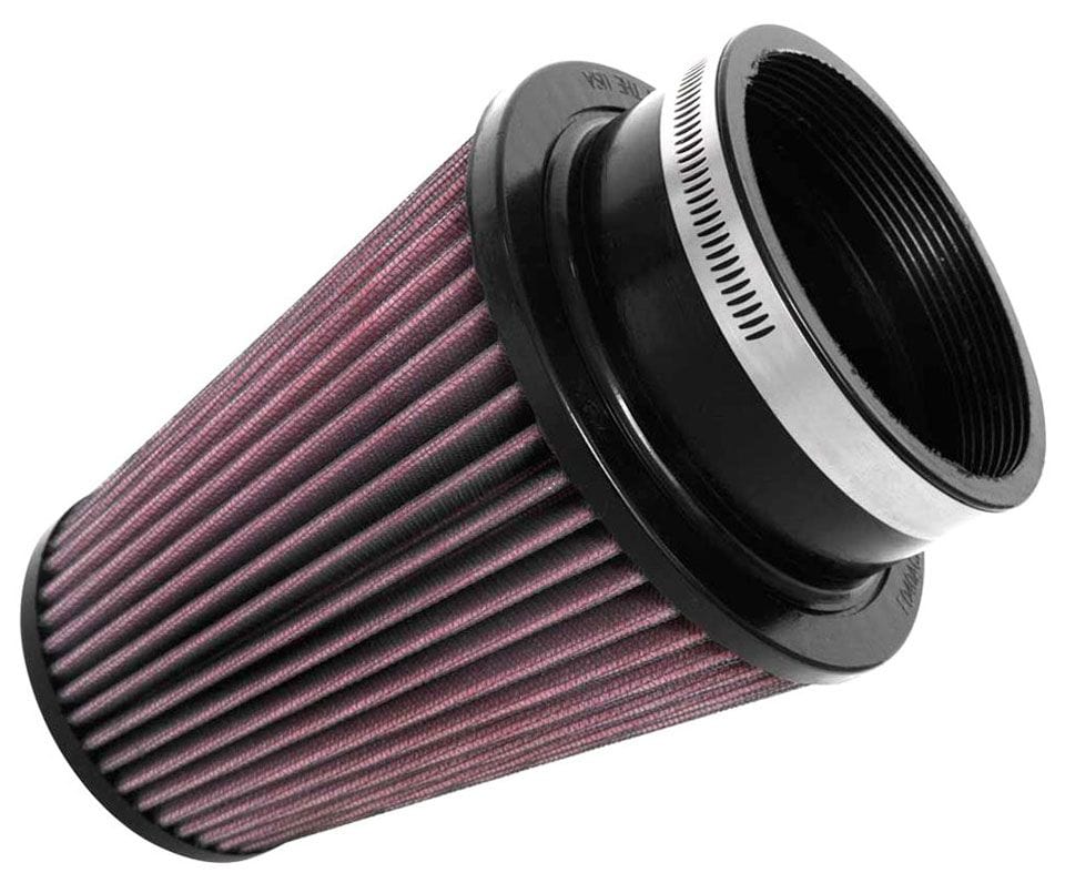 K&N 7 in (178 mm) H x 6 in (152 mm) Base OD x 4 in (102 mm) Top OD - K&N K&N Universal Clamp On Filter Fits 4 in (102 mm) KNRU-4680 SR