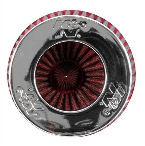 K&N 9.5 in (241 mm) H x 3.5 in 4.75 in (121 mm) Top OD 6 in (152 mm) Base OD - KNRG-1002RD K&N K&N Universal Tapered Clamp On Filter With Universal Flage Inserts KNRG-1002RD SR