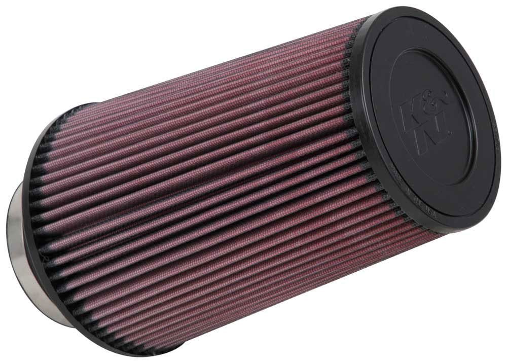 K&N 9 in (229 mm) H x 6 in (152 mm) Base OD x 4.625 in (117 mm) Top OD - KNRE-0920 K&N K&N Universal Clamp On Filter Fits 3.5 in (89 mm) KNRE-0920 SR