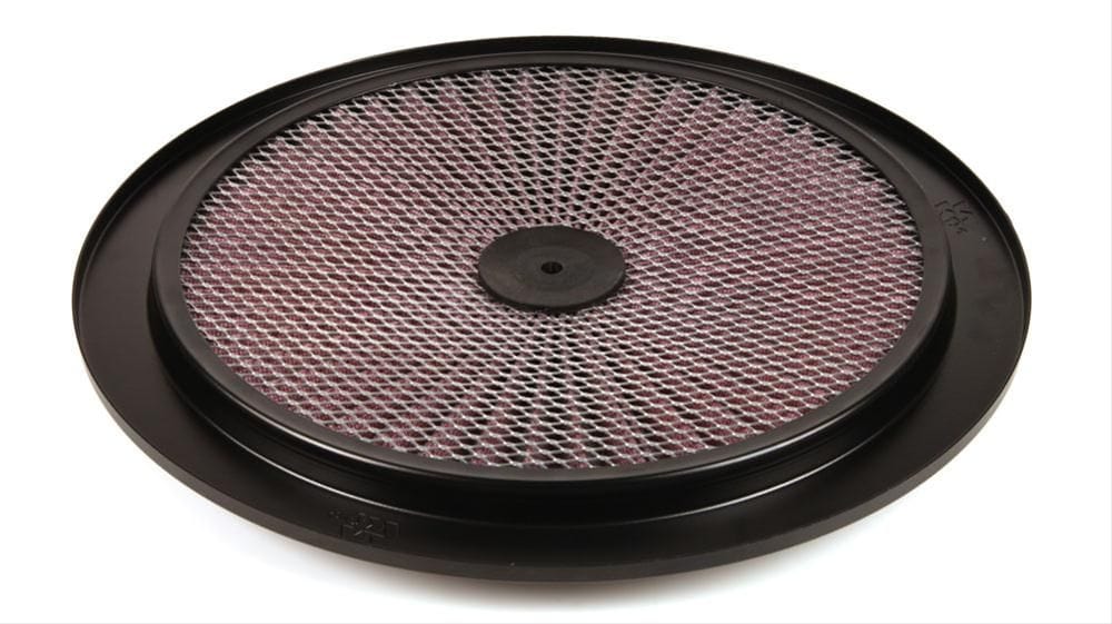 K&N Fits 14" OD, Black - KN66-1401 K&N K&N X-Stream Top Plate Filter KN66-1401 SR