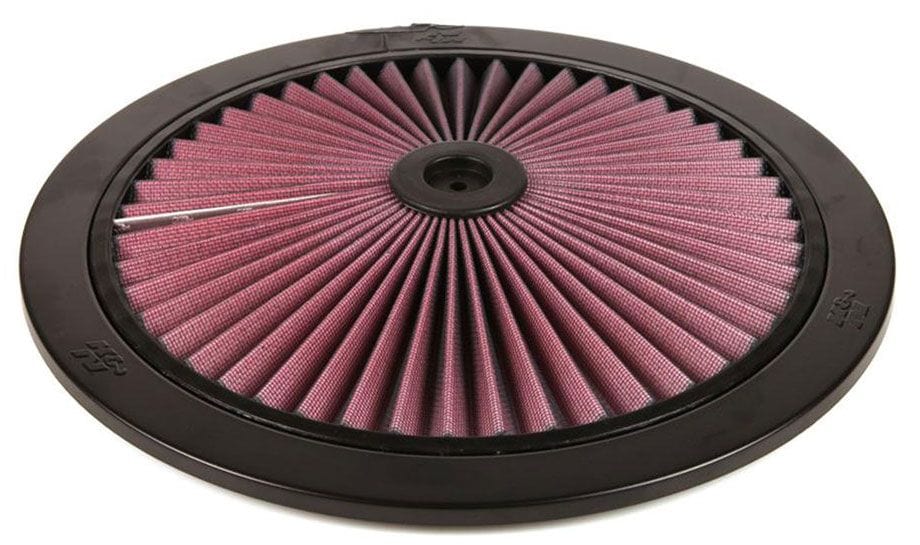 K&N Fits 14" OD, Black - KN66-1401 K&N K&N X-Stream Top Plate Filter KN66-1401 SR