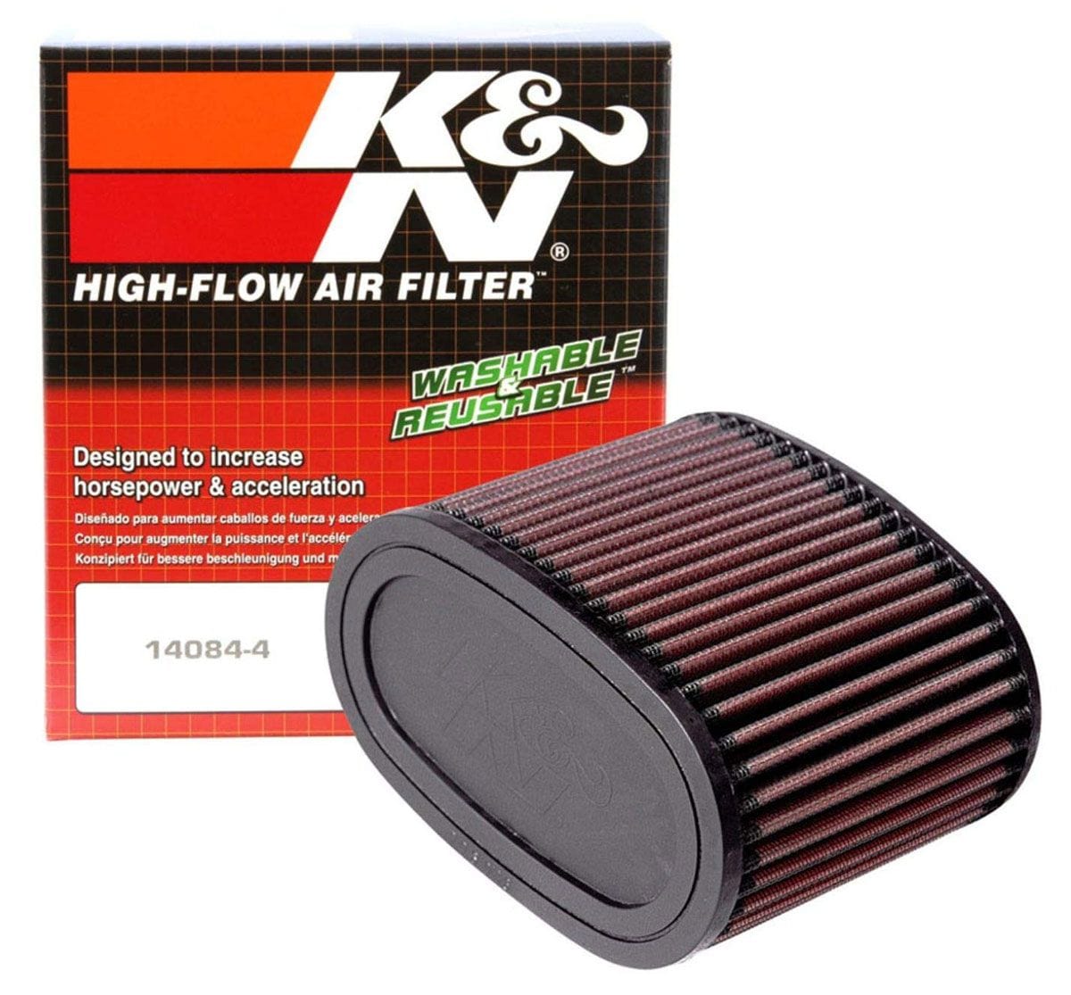 K&N Fits 1987-2007 Honda VT1100C Shadow Spirit, VT1100CL, VT1100C2 Shadow Ace - KNHA-1187 K&N K&N Replacement Motorcycle Air Filter KNHA-1187 SR