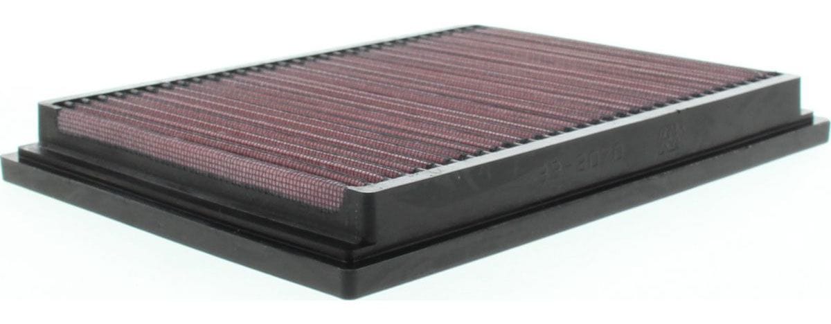 K&N Fits 1993-2012 Mercedes C1800, C200, C220, C250, C36 AMG, SLR & Mclaren - KN33-2703 K&N K&N Replacement Panel Filter KN33-2703 SR