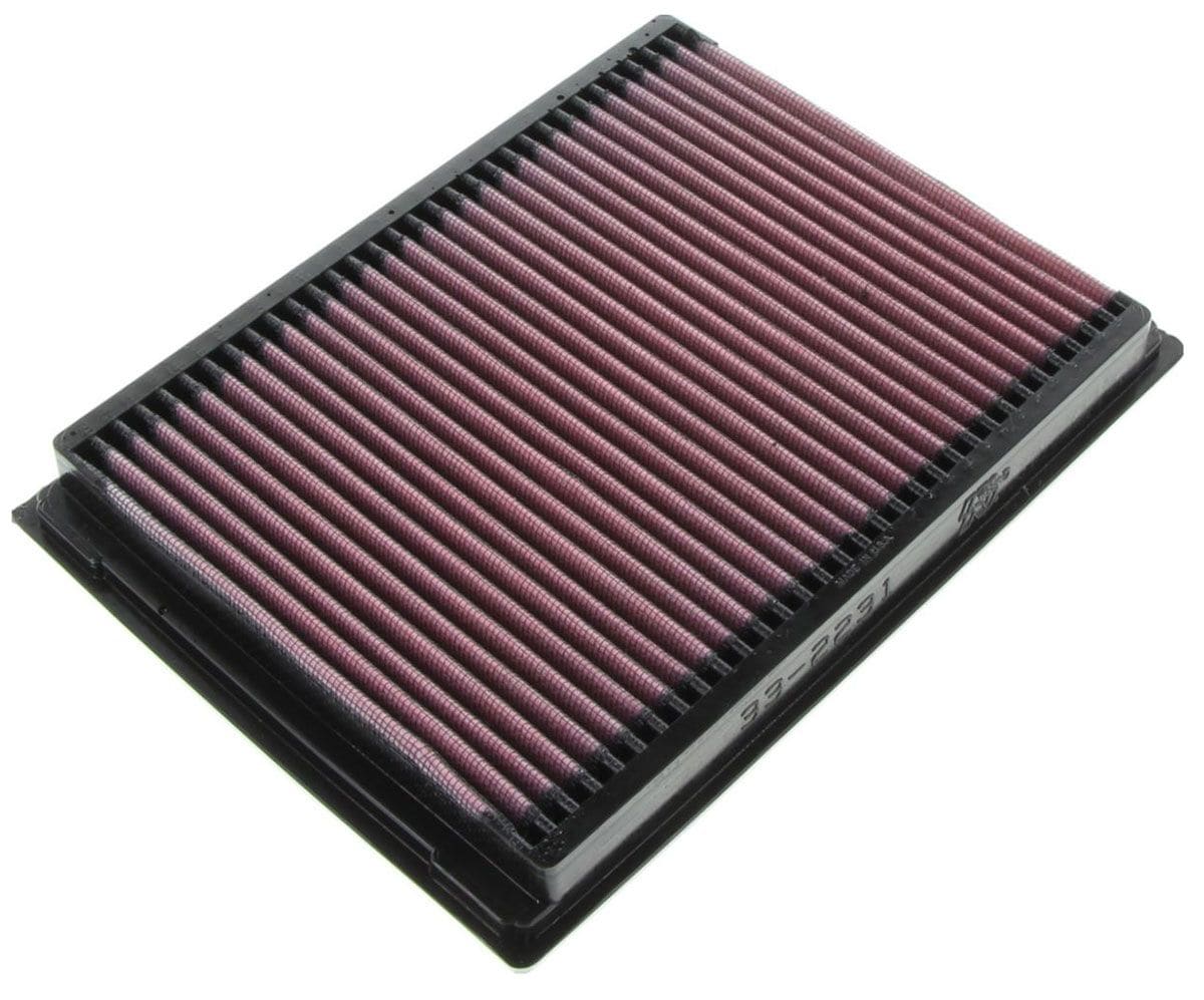 K&N Fits 1996-2007 BMW 320i, 323i, 325i, 330i, M3, X3, Z3, Z4 - KN33-2231 K&N K&N Replacement Panel Filter (A1413) KN33-2231 SR