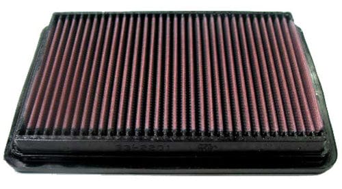 K&N Fits 2000-2010 Hyundai Elantra, Tucson, Tiburon & Kia Sportage - KN33-2201 K&N K&N Replacement Panel Filter (A1446) KN33-2201 SR