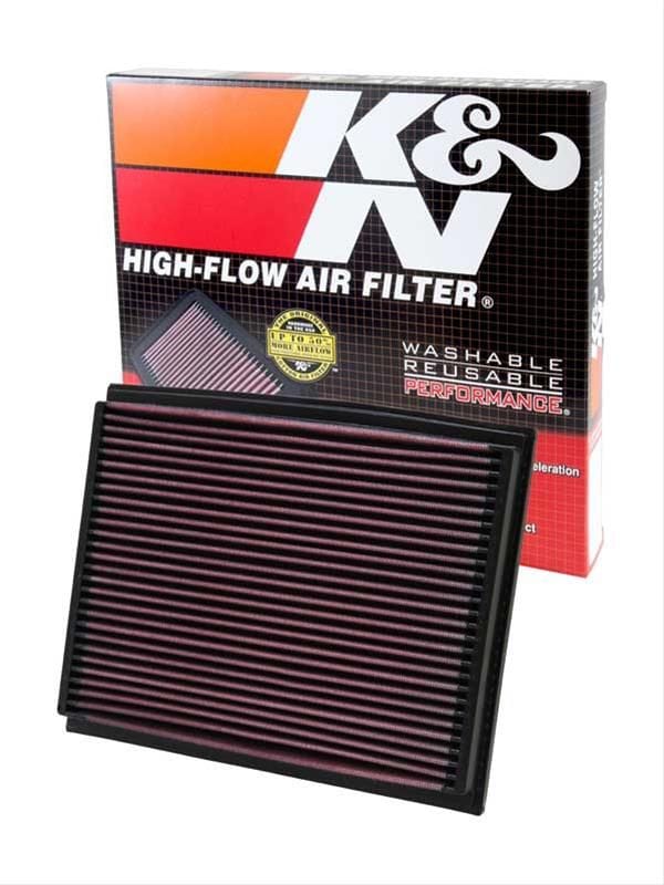 K&N Fits 2000-2013 Audi A4 & Seat Exeo - KN33-2209 K&N K&N Replacement Panel Filter KN33-2209 SR