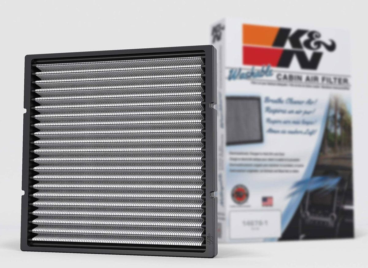 K&N Fits 2000-2014 Toyota, Lexus, Subaru, Mitsubishi, Mazda - Ryco RCA152V - KNVF2002 K&N K&N Replacement Cabin Air Filter KNVF2002 SR