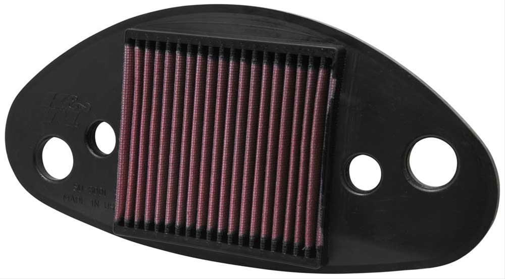 K&N Fits 2001-2008 Suzuki VL800, VL800C Intruder, Boulevard C50, C50T - KNSU-8001 K&N K&N Replacement Motorcycle Air Filter KNSU-8001 SR