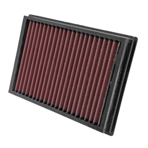 K&N Fits 2003-2007 Volvo S40, V50 1.6, 1.8, 2.0L & Ford Focus 1.4, 1.6, 1.8, 2.0L - KN33-2877 K&N K&N Replacement Panel Filter KN33-2877 SR