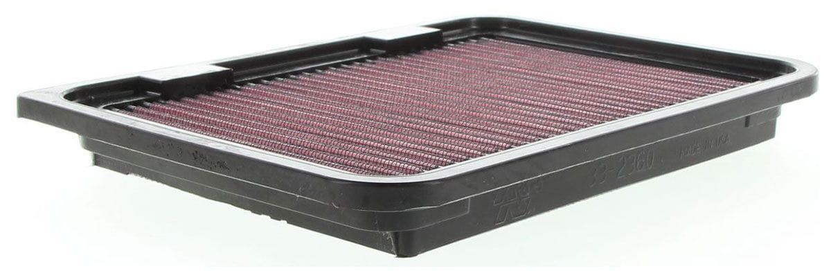 K&N Fits 2006-2013 Toyota Yaris, Corolla 1.5, 1.8L - KN33-2360 K&N K&N Replacement Panel Filter KN33-2360 SR