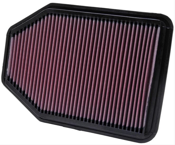 K&N Fits 2007-2013 Jeep Wrangler 3.6, 3.8L - KN33-2364 K&N K&N Replacement Panel Filter KN33-2364 SR