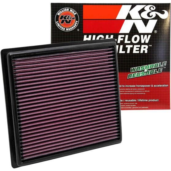 K&N Fits 2008-2013 Lexus IS F 5.0L - KN33-2453 K&N K&N Replacement Panel Filter KN33-2453 SR