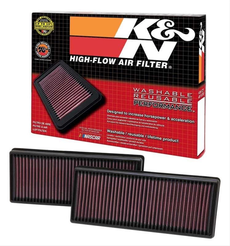 K&N Fits 2011-2016 Mercedes Benz - KN33-2474 K&N K&N Replacement Panel Filter KN33-2474 SR