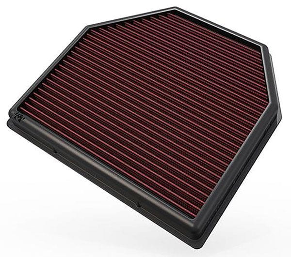 K&N Fits 2011-2020 BMW M3, M4, M5, M6 3.0L L6 & 4.4L V8 (2 Filters) - KN33-2488 K&N K&N Replacement Panel Filter KN33-2488 SR