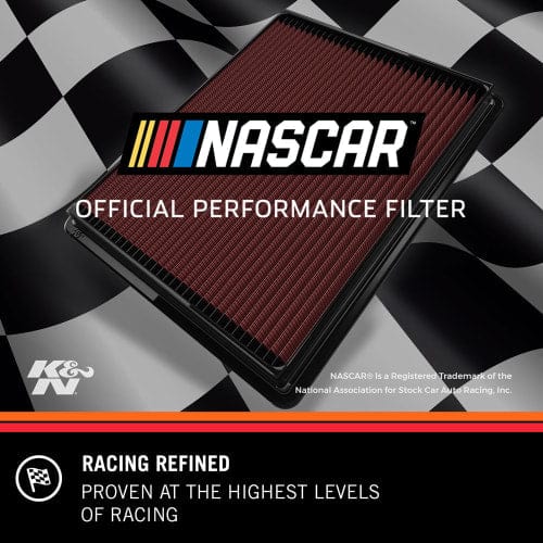 K&N Fits 2012-2020 Toyota Prius, C-HR 1.8L & Yaris 1.0L/1.3L Hybrid (A1835) - KN33-2485 K&N K&N Replacement Panel Filter KN33-2485 SR