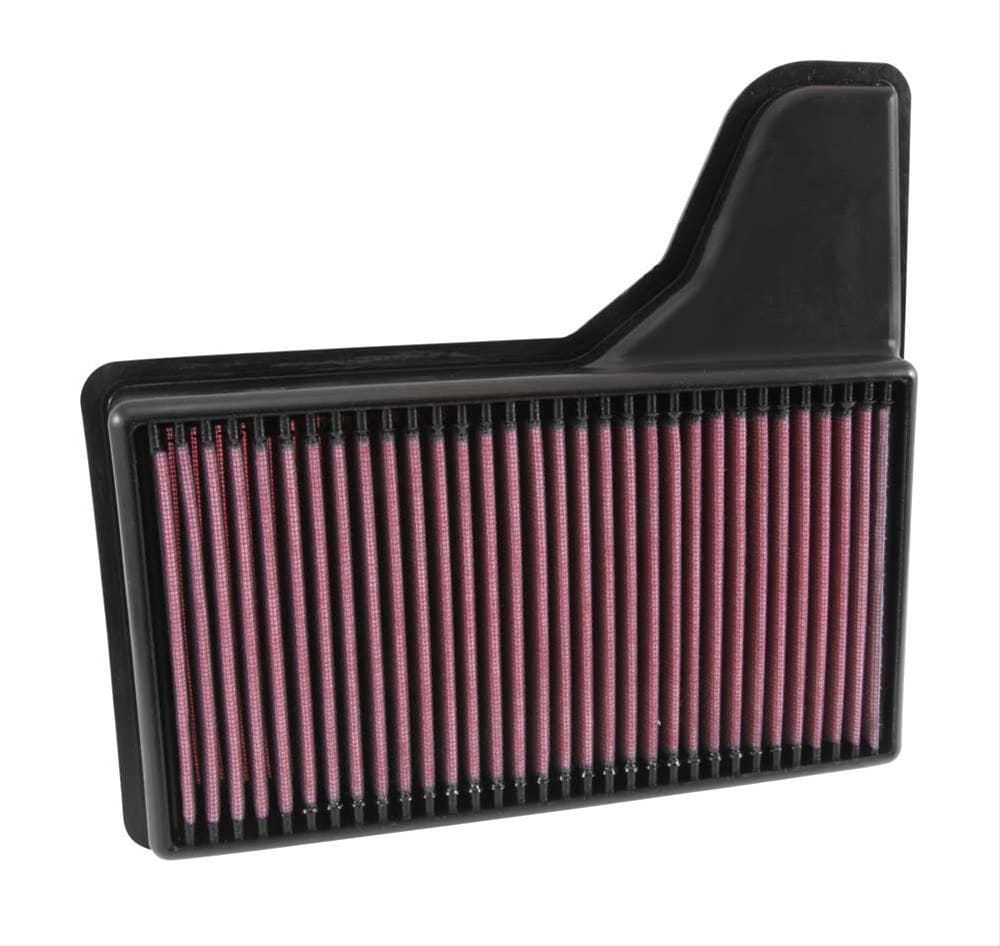 K&N Fits 2015-2016 Ford Mustang 2.3L Ecoboost, 3.7L V6 & Mustang GT 5.0L V8 - KN33-5029 K&N K&N Replacement Panel Filter KN33-5029 SR