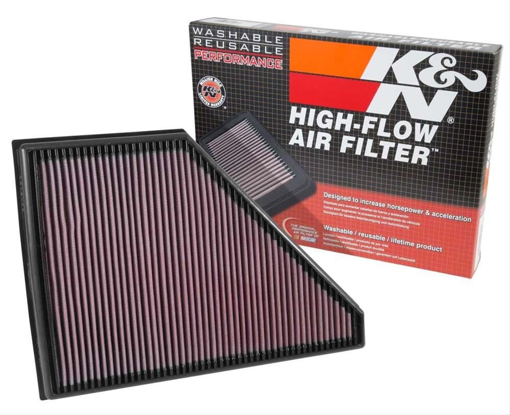 K&N Fits 2017-2019 GMC/Holden Acadia 3.6L V6 F/I - KN33-5056 K&N K&N Replacement Panel Filter KN33-5056 SR