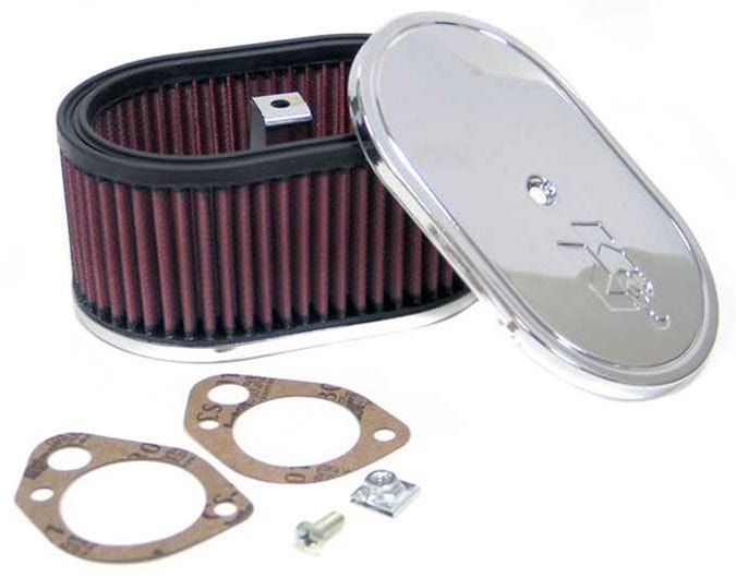 K&N Fits Dellorto DHLA 40,45,48 - KN56-1320 K&N K&N Custom Racing Assembly Filter 7" x 4.5" x 3-1/2" KN56-1320 SR