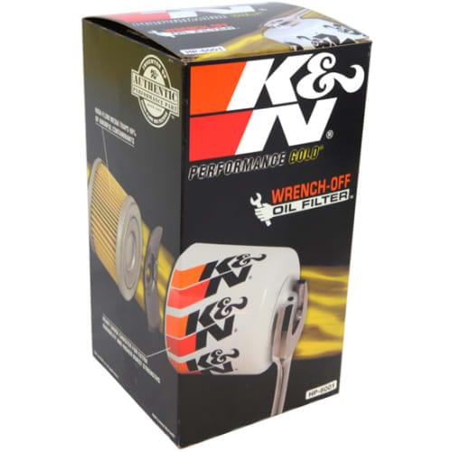 K&N Fits Ford F250, F350, F450, F550, E350, E450 - KNHP-6001 K&N K&N Performance Gold Oil Filter (Z642) KNHP-6001 SR