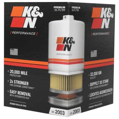 K&N Fits Holden, Jeep, Toyota - KNHP-2003 K&N K&N Performance Gold Oil Filter (Z30) KNHP-2003 SR