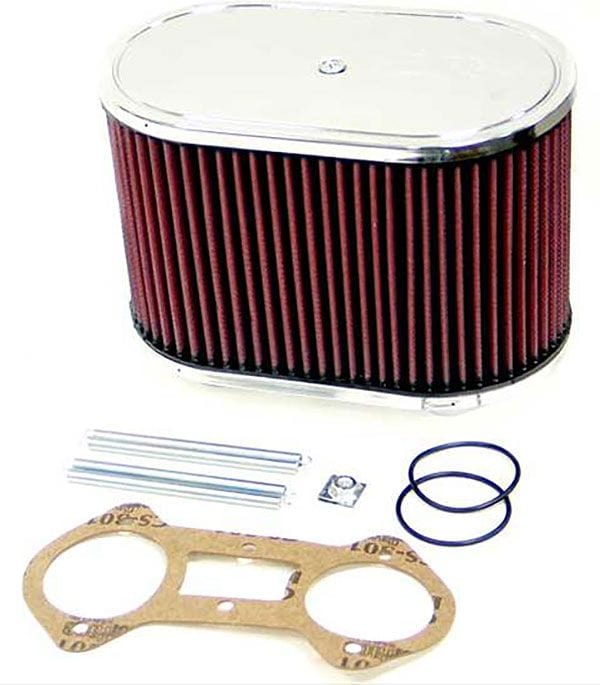 K&N Fits Weber IDA 48 mm - KN56-1230 K&N K&N Custom Racing Assembly Filter 5-1/2 x 9 x 5-1/2 KN56-1230 SR