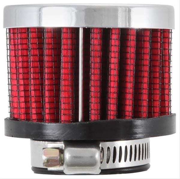 K&N With 1" (25mm) Hole - KN62-1370 K&N K&N Clamp-On Vent Filter 2 OD x 1-1/2 H KN62-1370 SR