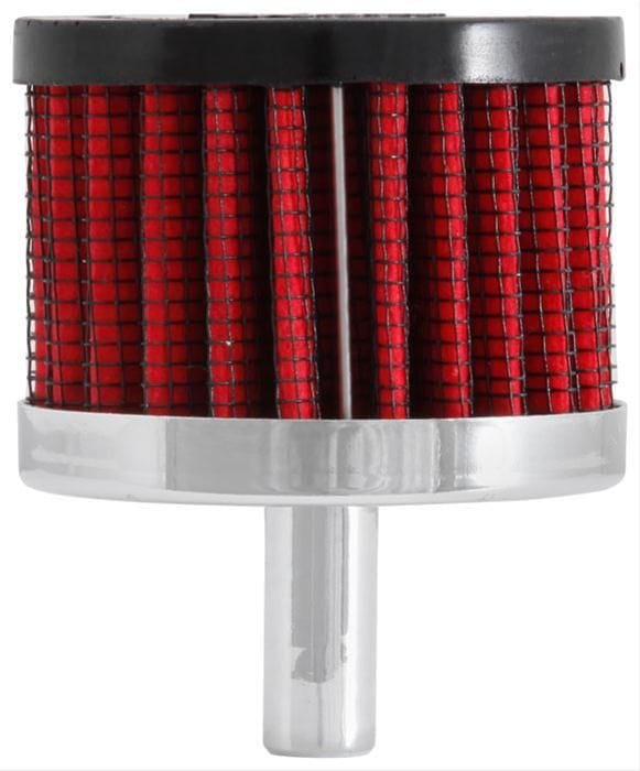 K&N With 3/8" (10mm) Tube - KN62-1000 K&N K&N Push-In Vent Filter 2 OD x 1-1/2 H KN62-1000 SR