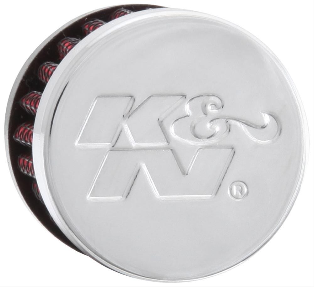 K&N With 5/16" (8mm) Hole - KN62-2470 K&N K&N Clamp-On Vent Filter 1-3/8 OD x 1-1/8 H KN62-2470 SR