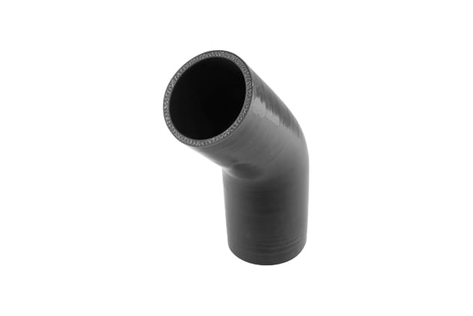 Turbosmart 45 Reducer Elbow 2.50"-2.75" Black