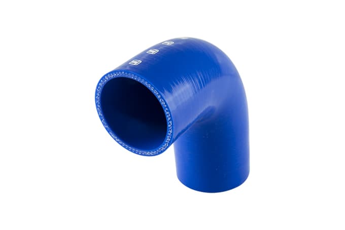 Turbosmart 90 Reducer Elbow 2.50"-2.75" Blue