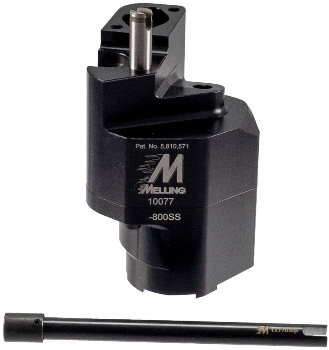 MELLING Suit B/B Chev 396-454 with 8" Deep Pan Melling Standard Volume Billet Street & Strip Oil Pump ME10077-800SS SR