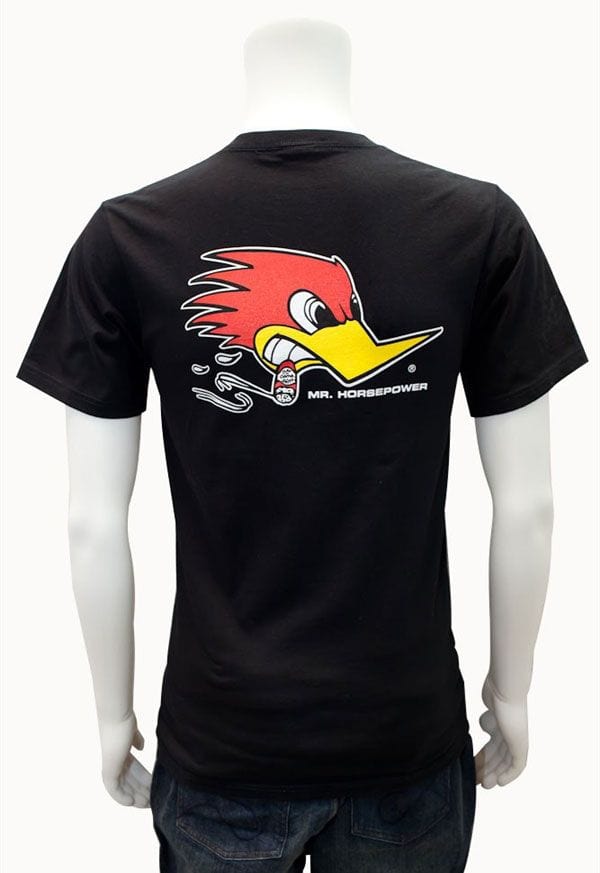 MOONEYES Medium Mooneyes Mr Horsepower Black T-Shirt MNCST02BKM SR