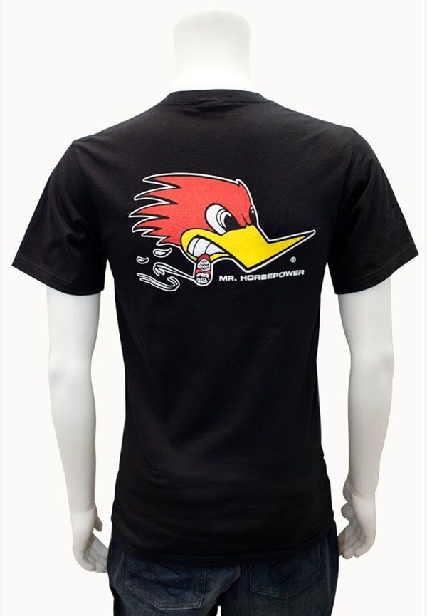 MOONEYES Medium Mooneyes Mr Horsepower Black T-Shirt MNCST02BKM SR