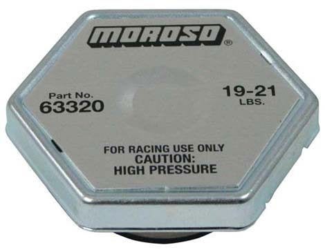 MOROSO 19-21 lbs Moroso Racing Radiator Cap MO63320 SR