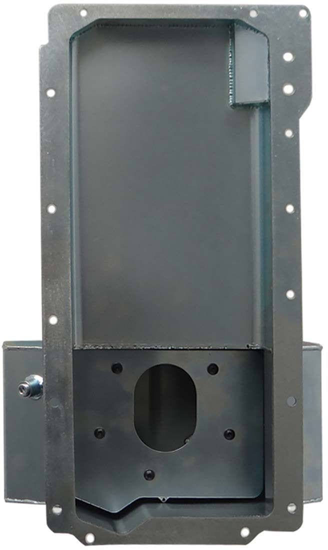 MOROSO Clear Zinc Finish, Front Sump Suit Chev LS Series Moroso Steel Wet Sump Oil Pan, 6" Deep, 6.15L MO20138 SR